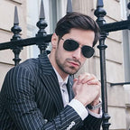Sunglasses Men Polarized Aviator Sunglasses for Men Women Fishing Driving Sun glasses Metal Frame UV400 Protection