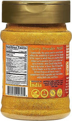 Rani Curry Powder Mild (10-Spice Authentic Indian Blend) 3oz (85g) PET Jar ~ All Natural | Salt-Free | NO Chili or Peppers | Vegan | No Colors | Gluten Friendly | NON-GMO | Kosher | Indian Origin