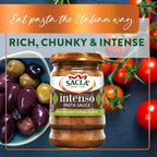 Sacla - Intenso - Stir In Tomato & Olive Sauce - 190g
