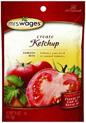 Mrs. Wages Ketchup Tomato Mix (5-Ounce Package)