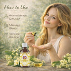 Deve Herbes Pure Linden Blossom Essential Oil (Tilia vulgaris) Steam Distilled 2ml (0.06 oz)