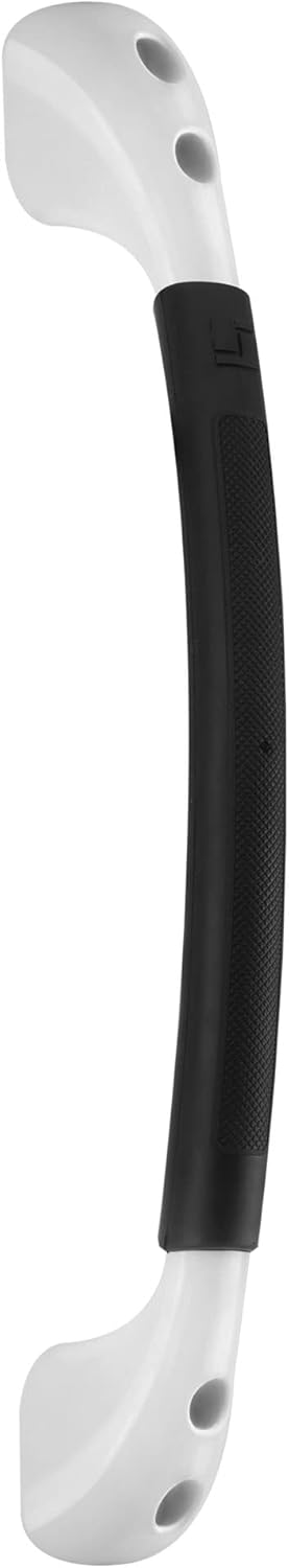 RecPro RV Soft Touch Assist Handle | 18.5" L | Grab Handle | Hand Rail (White/Black)