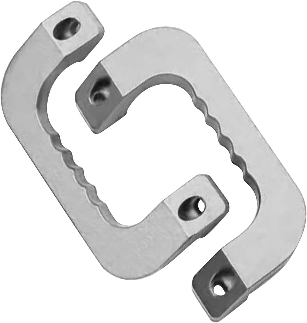 MagiDeal Grab Roof Handle Grip Assist Handle Replacement Grip Passenger Car Interior Heavy Duty Premium for Camper Trailer Billet Grab Handle, Silver