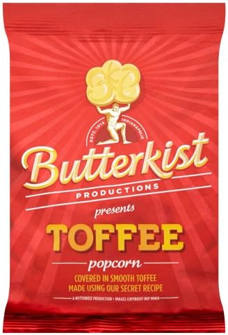 Butterkist Toffee Popcorn 100 g (Pack of 12)