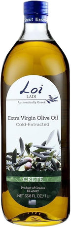 Loi Ladi - Extra Virgin Olive Oil from Crete, Greece by Chef Maria Loi, Authentic and Unfiltered - 33.8 Fl. Oz.
