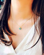 Dianpearl Best Friends Necklace for 2 Premium Howlite gemstone a gift-worthy item bff graduation gift Christmas marble necklace Frendship long distance Gifts for Women Sister Gifts Daughter Gifts