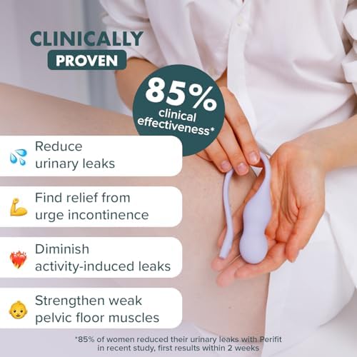 Perifit Care + | Pelvic Floor Exerciser with App | Kegel Trainer | Strengthen Your Pelvic Floor, get Better Bladder Control, Stronger Pelvic Support