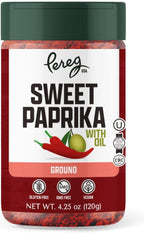 Pereg Hungarian Style Sweet Paprika with Oil (4.25 oz) - Paprika Spice Seasoning - Non-GMO, Gluten-Free - Bulk Spices & Seasoning – Non-Irradiated