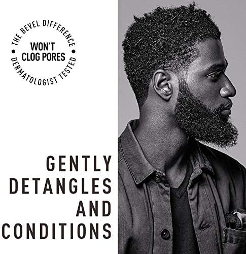 Bevel Beard Conditioner for Men – Nourishing Beard Care Lotion with Coconut Oil, Shea Butter & Aloe Vera to Soften & Strengthen Hair, Helps to Reduce Breakage, 4 Fl Oz