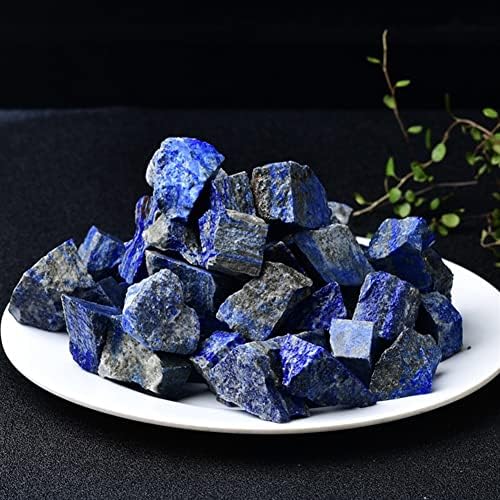 Crystal Healing Meditation Decoration Natural Rough Lapis Lazuli Stone Quartz Crystal Ore Gemstones Healing Meditation Mineral Collection Home Decor Beautiful Gifts (Size : 50g)
