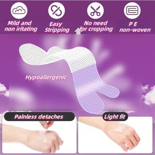 120 Count Nasal Strips for Snoring,Gentle Hypoallergenic Sticker Tape for Sensitive Skin, Painless Removal, Breathable, Extra Strength Anti-snoring Solution (O)