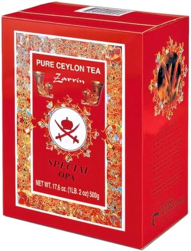 Zarrin - Pure Ceylon Tea OPA, Orange Pekoe A, 1LB (454g), Loose Leaf Tea