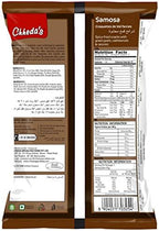 Chheda's Samosa - Crispy Spicy Snack - With Spicy Mixture Filling - Ready to Eat Food - Indian Namkeen 170g (Pack of 4)
