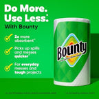 Bounty Paper Towels Select-A-Size, White, 2 Double Plus Rolls = 5 Regular Rolls