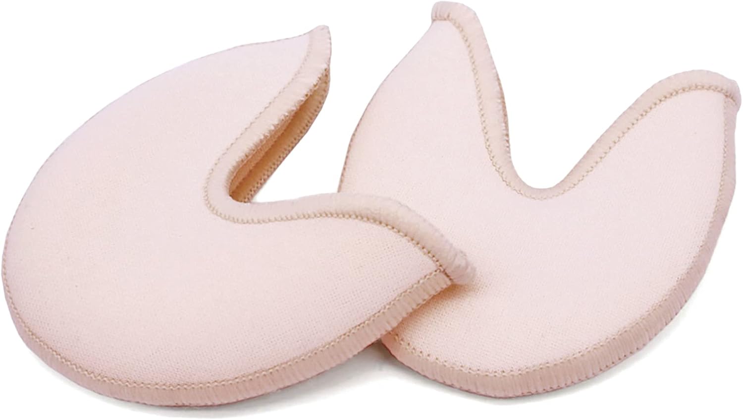 DANCEYOU Ballet Dance Toe Pads Soft Gel Toe Covers Pointe Shoes High Heels Toe Caps for Women Girls