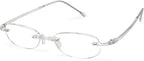 Scojo New York Gels Original Reading Glasses, Handmade Scratch Resistant Readers for Women and Men