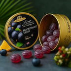 Simpkins All Natural Blackcurrant Drops Sweets, Traditional Travel Sweets, 200g, 3 Pack, Vegan, Gluten-Free, In Premier Life Store Box