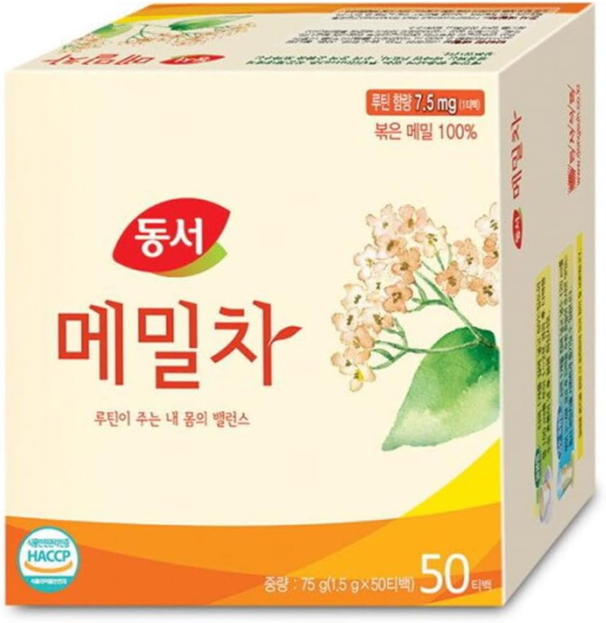 Dong Suh Korean Tea (50 Bags) (Buckwheat)