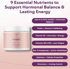 QSTA Myo-Inositol & D-Chiro Inositol Supplement for Women 4100mg (40:1 Ratio) – 9-in-1 Hormonal & Metabolic Support with myoinositol. Inositol Powder Supplement for Hormone Balance and Female Support