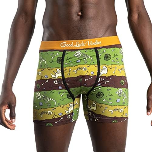 Good Luck Undies Dinosaur Boxer Brief Underwear