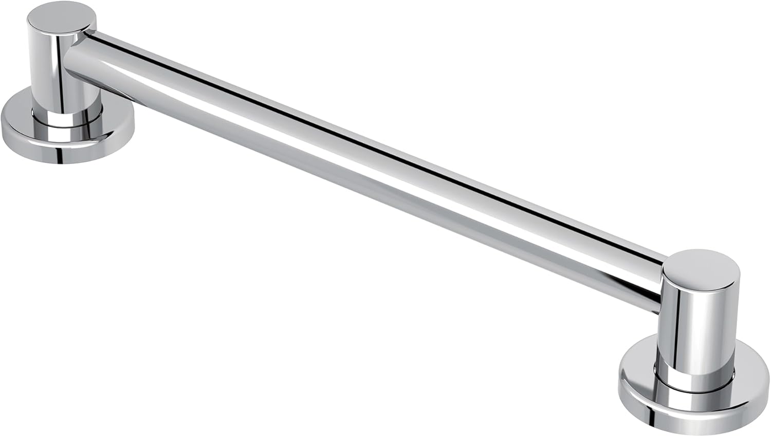 Moen YG0424CH Bathroom Safety 24-Inch Stainless Steel Modern Bathroom Grab Bar, Chrome