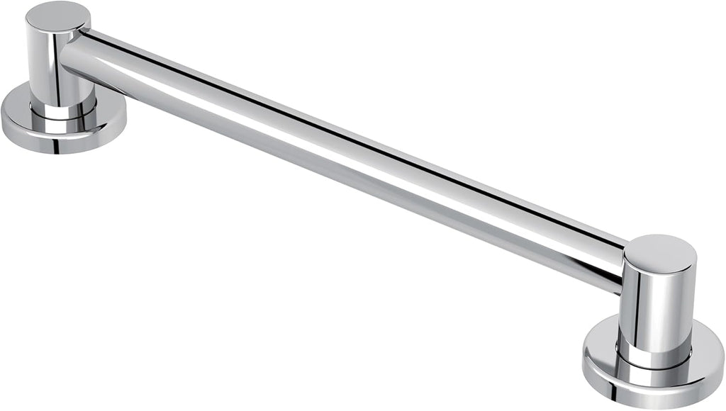 Moen YG0418CH Bathroom Safety 18-Inch Stainless Steel Modern Bathroom Grab Bar, Chrome