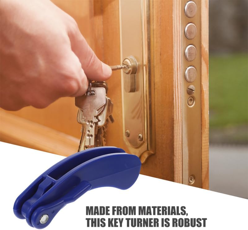 NOLITOY 3pcs Key Turner Aid, Key Extender Grip Handed Gadgets for Seniors and Disabled