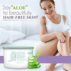 Satin Smooth Aloe Vera Hair Removal Wax 14oz.