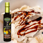 Mantova Organic Flavored Balsamic Vinegar of Modena 4-Variety Pack: Fig, Pear, Pomegranate, & Raspberry; Perfect for Gift Basket, Add to Pasta, Salad, Ice Cream and Cocktails, 8.5 oz per bottle