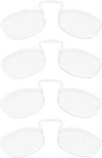 Mini Armless Nose Clip Reading Glasses for Women Men Slim Thin Nose Pinching Lightweight Legless Readers