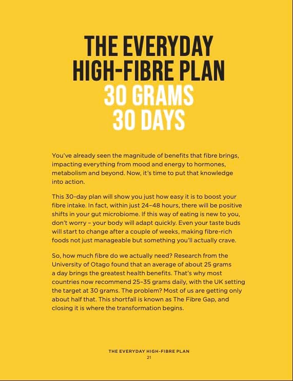 The Everyday High-Fibre Plan: 130 delicious recipes to help you feel younger and live longer