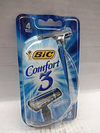 Bic Comfort 3 Sensitive Disposable Shaver 4 ea (Pack of 2)