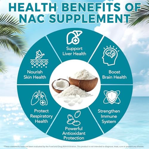 NAC Supplement (N-Acetyl Cysteine) Softgels with NAD+, Coconut Oil & MCT Oil, Non-GMO, Gluten Free, 300 Count
