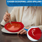 Providence Spillproof - Non Slip Scoop Plates for Disabled Adults with Limited Mobility - 2 Pack
