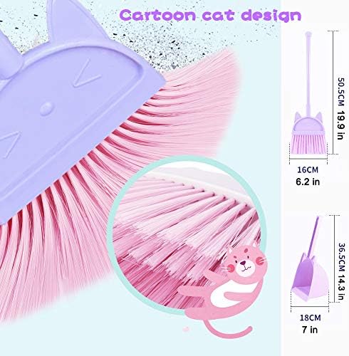 Kids Mini Broom Toy Cleaning Set Combo for Boy Girl Toddler Play Toys…