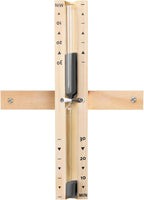 Sauna Sand Timer 30 Min, Rotating Wooden Sauna Hourglass 30 Minute Reloj De Arena, Heat Resistant Black Sand Clock Hour Glass Timer for Sauna