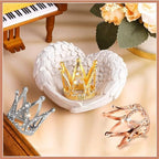 16pcs Mini Crown Cake Topper Crown Tiara Cake Topper Baby Princess Tiara Crown Rhinestone Crown Cake Decorations for Baby Shower Princess Themed Birthday Wedding Party(Gold)