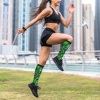 Compression Socks Knee High Circulation Support Socks For Women Men Athletic Running Work Hiking Cycling Travel
