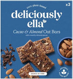 DELICIOUSLY ELLA Cacao & Almond Oat Bars, 50 GR