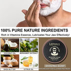 Mens Shaving Kit, Include Straight Razor, Sandalwood Shaving Soap & Cream, After Shave Balm, Pre-Shave Oil, Brush & Bowl – Christmas Gifts for Men Him Secret Santa Gift Set Stocking Stuffers
