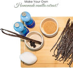 16oz (1 Pound) Count Organic Madagascar Vanilla Beans – Grade A Bourbon Pods | Gourmet Whole Vanilla Beans for Baking, Cooking, Extract Making | Rich Aroma, Premium Flavor, Non-GMO, Vegan