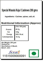 Ghasitaram Gifts Diwali Gifts Dry Fruit - Ghasitaram's Special Masala Kaju/ Cashews 200 gms