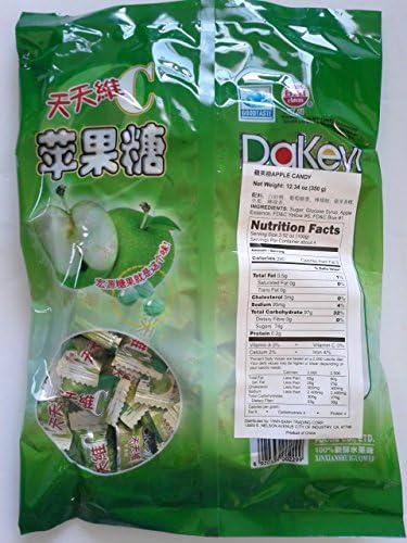 Hong Yuan Green Apple Classic Series Dakeyi Candy 12.3 Oz 350 G