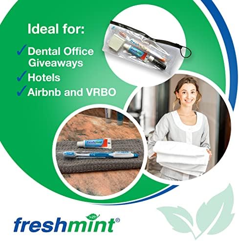 Freshmint® 36 Tubes of 0.85 oz. Premium Anticavity Fluoride Toothpaste with Safety Seal (ADA Accepted)