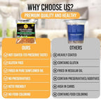 Crispy Fried Onions | 100% Natural (Non-GMO) | Gluten Free | KETO Friendly | No Sodium | Low Carb | Resealable Bag | 16 oz | By Nawabi Life
