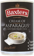 Baxters Luxury Cream of Asparagus Soup (400g) - Pack of 2