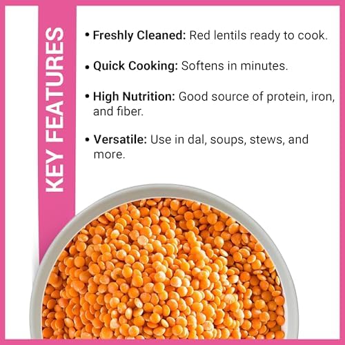 Red Lentils (Red Masoor Dall) 1kg