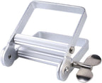 Metal Tube Squeezer Tool, Toothpaste Dispenser Roller for Cosmetics Paint Hand Cream, Silver