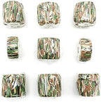 FRESINIDER 9 Rolls Self Adhesive Wrap Athletic Tape Gauze, Breathable Elastic Cohesive Bandage for Sports Injury & Pet (7 Pcs 2" x 5 Yards + 2 Pcs 1" X 5 Yards) (Asian Tiger Camo)