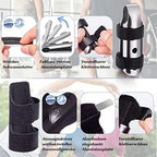 Trigger Finger Splints 6Pcs Finger Support Brace for Broken Fingers Straightening and Knuckle Immobilization, Metal Finger Stabilizer for Adults and Children
